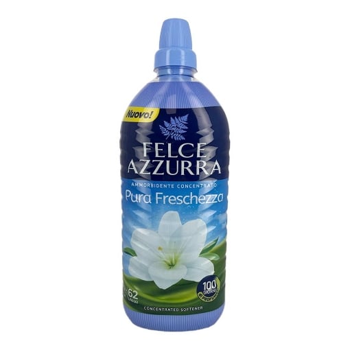FELCE AZZURRA AMMORBIDENTE CONCENTRATO 100 GIORNI DI PROFUMO 62 LAVAGGI FRAGRANZA PURA FRESCHEZZA 1240 ML OKX