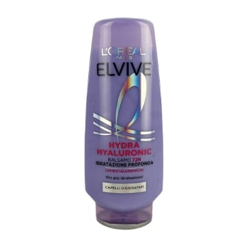 L'OREAL PARIS ELVIVE HYDRA HYLURONIC BALSAMO 72H IDRATAZIONE PROFONDA CON ACIDO IALURONICO PER CAPELLI DISIDRATATI 200 ML OKX