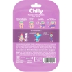 CHILLY MASCHERA INTIMA LENITIVA IDEALE POST DEPILAZIONE E PER PICCOLI FASTIDI CON VITAMINA B5 E BISABOLOLO PH5.5 CLINICAMENTE TESTATO X1 OKX