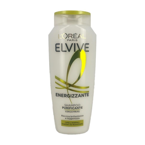L'OREAL PARIS ELVIVE SHAMPOO PURIFICANTE ENERGIZZANTE CON CITRUS BRILLANTEZZA E LEGGEREZZA PER CAPELLI NORMALI TENDENTI AD INGRASSARSI 250 ML OKX
