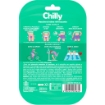 CHILLY MASCHERA INTIMA RINFRESCANTE IDEALE PER RINFRESCARE LA PELLE CON VITAMINE E MENTOLO NATURALE PH5.5 CLINICAMENTE TESTATO X1 OKX