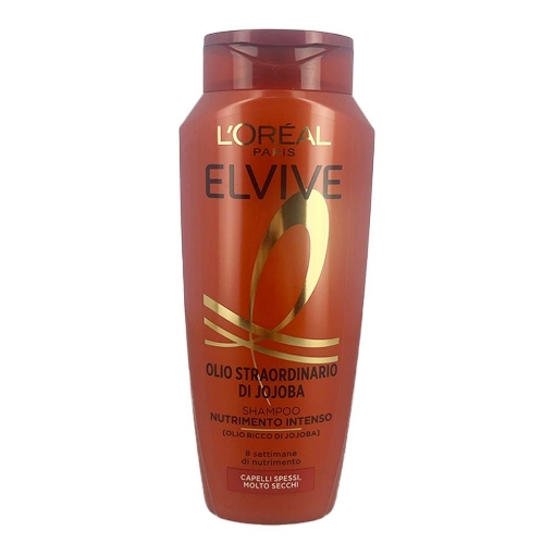 L'OREAL PARIS ELVIVE SHAMPOO NUTRIMENTO INTENSO CON OLIO DI JOJOBA PER CAPELLI SPESSI E MOLTO SECCHI 250 ML OKX