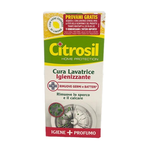 CITROSIL CURA LAVATRICE IGENIZZANTE RIMUOVE LO SPORCO E IL CALCARE CON VERE ESSENZE DI LIMONE 250 ML OKX