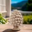 PIGNA COLORE ANTICATO IN CERAMICA IDEA ARREDO11X11X17 CM DA TAVOLO ARTIGIANI D'ORIENTE OKX