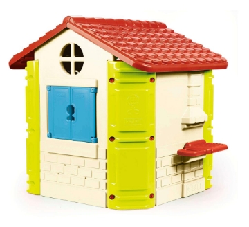 CASETTA DA GIOCO CON FINESTRE APRI E CHIUDI E PORTA 131 X 110 X H121 CM OKX