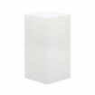 LAMPADA CUBO BIANCA 40 X 40 X 80  RISPARMIO ENERGETICO  CAVO NERO 3 M - LAMPADINA FORNITA ASSEMBLATA OKX
