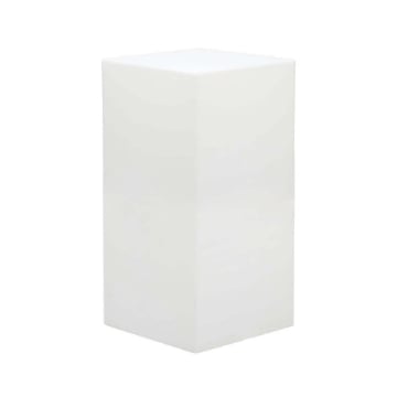 LAMPADA CUBO CON IMPIANTO LUCE A LED MULTICOLOR A BATTERIA RICARICABILE 40 X 40 X 80 OKX