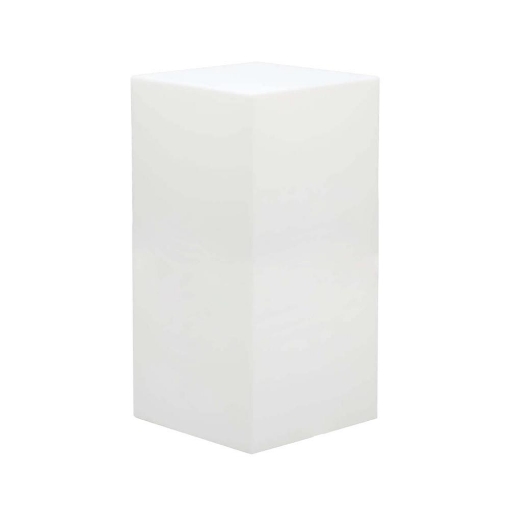 LAMPADA CUBO CON IMPIANTO LUCE A LED MULTICOLOR A BATTERIA RICARICABILE 40 X 40 X 80 OKX
