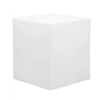 LAMPADA CUBO CON IMPIANTO LUCE A LED A BATTERIA RICARICABILE CM 40 X 40 X 40 H OKX