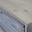 CASSETTIERA IN LEGNO CON 5 CASSETTI COLORE TORTORA 60X40X95CM OKX