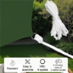 VELA OMBREGGIANTE QUADRATA MT 3X3 COLOR VERDE IDROREPELLENTE 