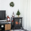 ALBERO DI NATALE MINI 45CM CON 50 RAMI FOLTI E AGHI REALISTICI IN PVC