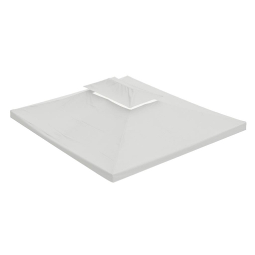 TETTO DI RICAMBIO IMPERMEABILE PER GAZEBO DA GIARDINO DOPPIO TETTO 3X4M