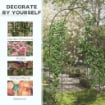 ARCO PER RAMPICANTI IN METALLO PER GIARDINO ED ESTERNI, 140X40X240CM, NERO