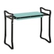 OUTSUNNY SEDIA INGINOCCHIATOIO DA GIARDINO PIEGHEVOLE IN ACCIAIO CON CUSCINETTO IN GOMMAPIUMA 58X28X49CM