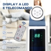 VENTILATORE A TORRE 50W A 3 MODALITÀ E 3 VELOCITÀ CON TIMER DA 12H, IN ABS, Ø32X118.2 CM, BIANCO