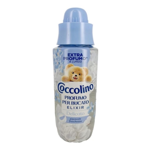 COCCOLINO PROFUMO PER BUCATO DELICATO FRAGRANZA PIACEVOLE FRESCHEZZA DERMATOLOGICAMENTE TESTATO 342 ML OKX