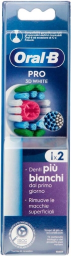 ORAL B PRO 3D WHITE DENTI PIÙ BIANCHI DAL PRIMO GIORNO RIMUOVE LE MACCHIE SUPERFICIALI 2X OKX
