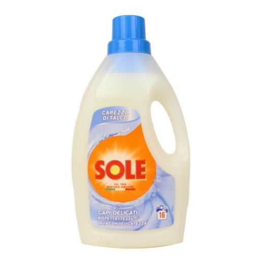SOLE CAPI DELICATI RISPETTA I TESSUTI LAVA CON DELICATEZZA FRAGRANZA CAREZZA DI TALCO 1L OKX