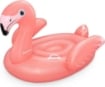 BESTWAY CIAMBELLA CAVALCABILE FANCY FLAMINGO PER  BAMBINI DAI 3 ANNI IN COLORORAZIONE ROSA 138X107 CM OKX