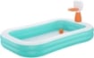 BESTWAY PISCINA BASKETBALL CON PALLA E 1 TOPPA DI RIPARAZIONE PER BAMBINI DAI 3 ANNI + 251X168X102 CM OKX