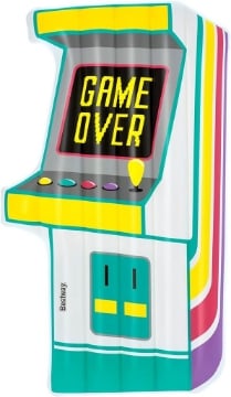 BESTWAY MATERASSINO AQUA ARCADE CON 1 TOPPA DI RIPARAZIONE PESO MAX 100KG  181X112 CM OKX