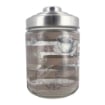 BARATOLLO HOME IN VETRO CON FANTASIA IN COLORAZIONE TORTORA E TAPPO 800 CC OKX