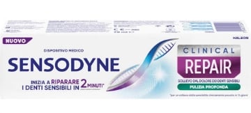 SENSODYNE DENTIFRICIO SOLLIEVO DAL DOLORE DEI DENTI SENSIBILI PER UNA PULIZIA PROFONDA 75ML OKX