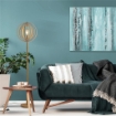 LAMPADA DA TERRA CON PARALUME AD ANELLI REGOLABILI IN LEGNO 38 X 160 CM