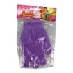 GUANTO MASSAGGIO MATERIALE IN POLIESTERE ESFOLIANTE DOPPIA FACCIA  COLORI ASSORTITI 1 PZ OKX