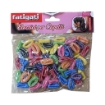 ELASTICI PER CAPELLI MATERIALE IN POLIESTERE BICOLORE 70 PZ OKX