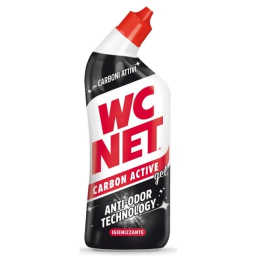WC NET GEL CON CARBONI ATTIVI TECNOLOGIA ANTI ODORE IGIENIZZANTE PER LA PULIZIA DEL WC 700 ML OKX