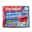 SPUGNE JUMBO SCRUBBER CON IMPUGNATURA SALVAMANI ASSORBE, PULISCE E SGRASSA 2 PZ OK