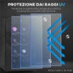 CANTINETTA VINO REFRIGERATA PER 8 BOTTIGLIE CAPACITÀ 21L DISPLAY TOUCH E RIPIANI REGOLABILI NERO 51.5X26.5X47.5 CM