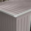 CAPANNO ATTREZZI CON TETTO INCLINATO 2 INGRESSI E PRESE D'ARIA IN ACCIAIO ZINCATO 213X130X172 CM GRIGIO