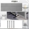 CASETTA DA GIARDINO E ARMADIO ESTERNO CON TETTO APRIBILE IN LEGNO PORTE CON BLOCCO 89X51X182 CM GRIGIO CHIARO