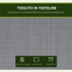 DONDOLO DA GIARDINO 3 POSTI CON TETTUCCIO PARASOLE REGOLABILE 195X118X170 CM GRIGIO SCURO