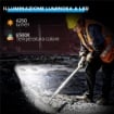 FARETTO LED DA LAVORO DA 6500K CON TESTA GIREVOLE E SUPPORTO IN ALLUMINIO E METALLO 25.5X16X25.5 CM NERO