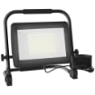 FARETTO LED DA LAVORO DA 6500K CON TESTA GIREVOLE E SUPPORTO REGOLABILE IN ALLUMINIO E METALLO 35X20X32 CM NERO