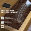 FIORIERA RIALZATA 4 LIVELLI CON FORI DI DRENAGGIO E TESSUTO NON TESSUTO IN LEGNO DI ABETE 75X57X60.5 CM