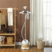 FERRO DA STIRO VERTICALE A VAPORE 1800W CON SERBATOIO 1.8L ALTEZZA REGOLABILE 32X32X32 CM E ACCESSORI ORO