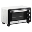 FORNETTO ELETTRICO 16L TEMPERATURA REGOLABILE E TIMER 3 METODI DI COTTURA E ACCESSORI 1400W 44X32X28 CM BIANCO