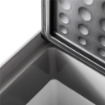 FRIGO PER AUTO DA 50L CON PANNELLO TOUCH MANIGLIA E 2 RUOTE IN ALLUMINIO E PLASTICA 58.6X37.8X54.5 CM GRIGIO