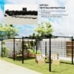 GAZEBO PERGOLA 3X3 M CON TETTUCCIO RETRATTILE 8 VITI E 8 PICCHETTI IN POLIESTERE 180G E METALLO BIANCO CREMA