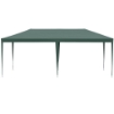 GAZEBO DA GIARDINO 6X3 M PER EVENTI CON PARETI RIMOVIBILI E FINESTRE TRASPARENTI VERDE