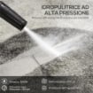 IDROPULITRICE AD ALTA PRESSIONE 1600W CON UGELLO REGOLABILE E KIT PULIZIA 35X28X65 CM BLU E NERO