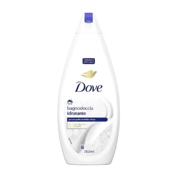 DOVE BAGNODOCCIA IDRATANTE PER UNA PELLE MODRBIDA E LISCIA FORMATO SPECIALE 750 ML OKX