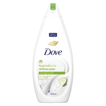 DOVE BAGNODOCCIA RINFRESCANTE CON CETRIOLO E TÈ VERDE FORMATO SPECIALE 750 ML OKX