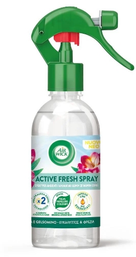 AIR WICK SPRAY PROFUMATORE AMBIENTE ACTIVE FRESH FRESIA E GELSOMINO 237 ML OKX