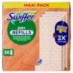 SWIFFER PANNI CATTURAPOLVERE PER SCOPA SWIFFER LEGNO & PARQUET RICARICA 36 PANNI OKX